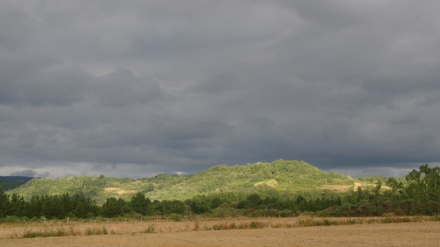 VISTA DO CASTRO DE PIÑO E DE OUTEIRO E SUHORTOS DENDE RIBAS PEQUENAS