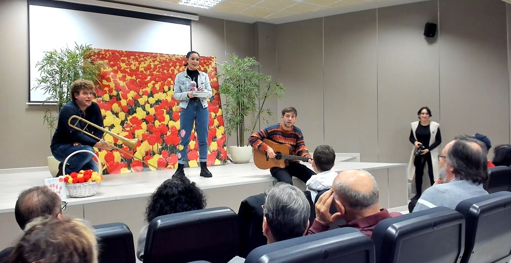 Artistas no escenario