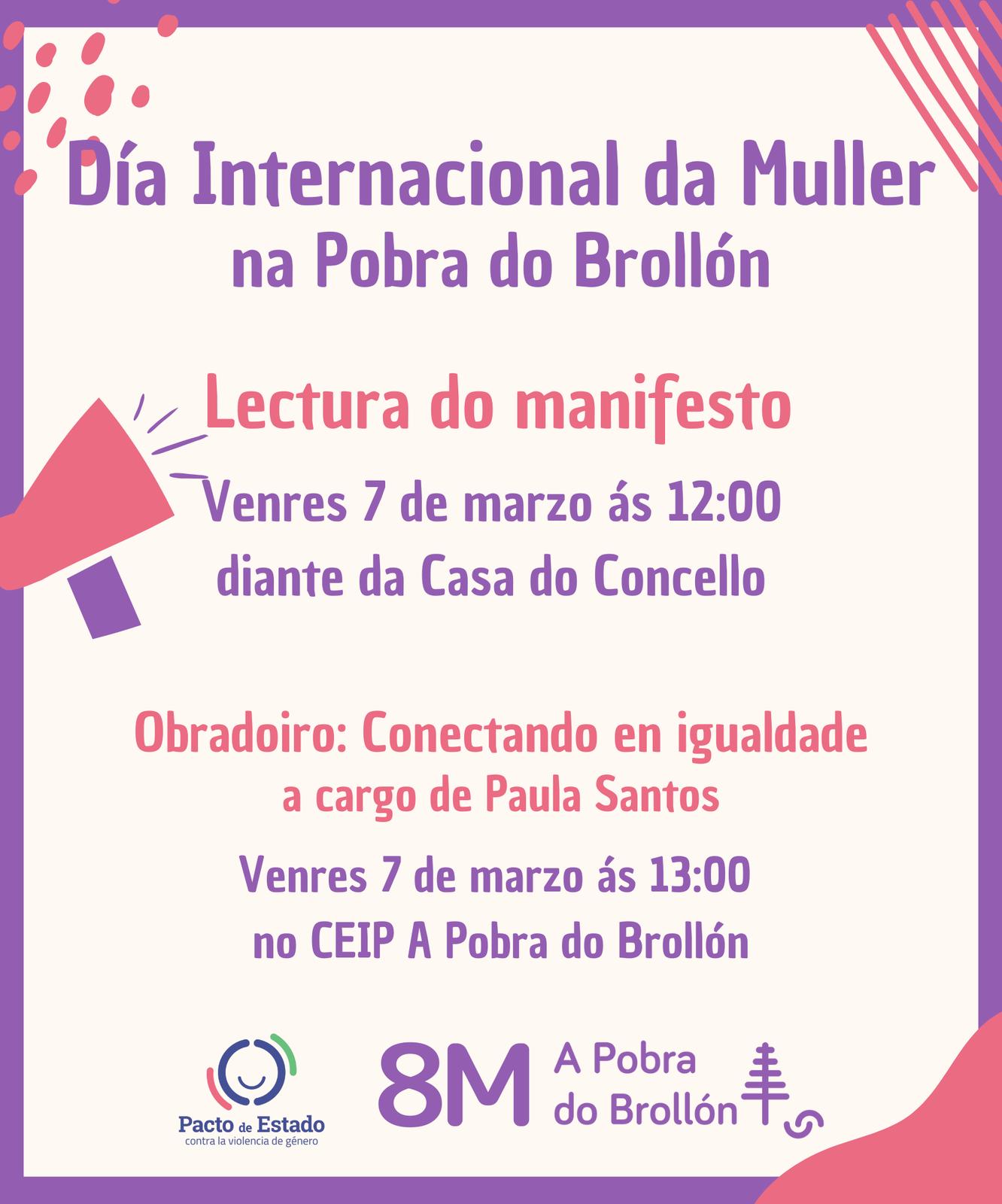 manifesto dia da muller 