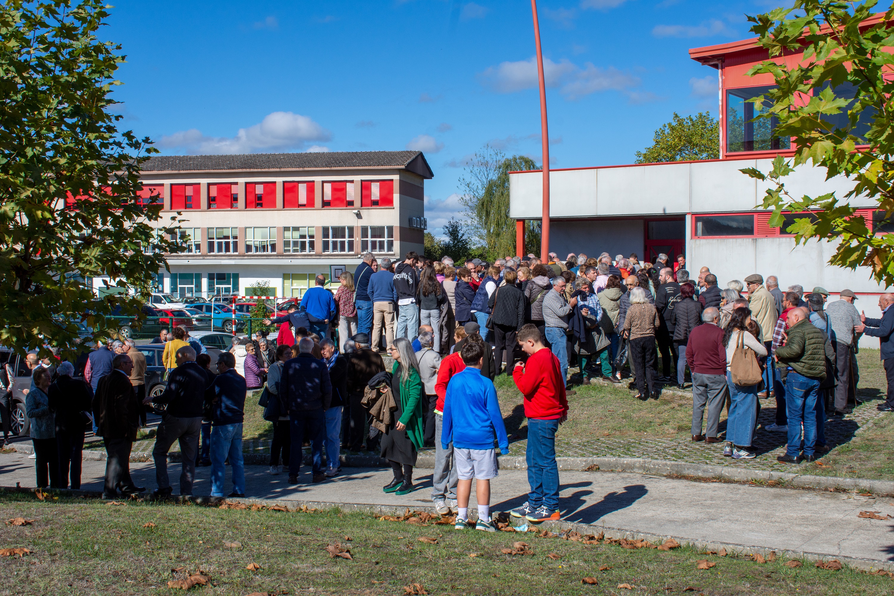 xente antes de entrar